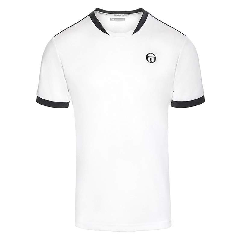 Sergio Tacchini Club Tech T-Shirt White/Navy